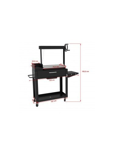 Barbecue LENAGRILL F.P. GRILL ROUND