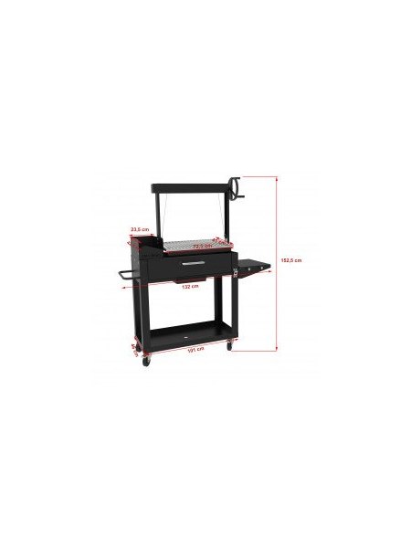 Barbecue LENAGRILL F.P. GRILL ROUND