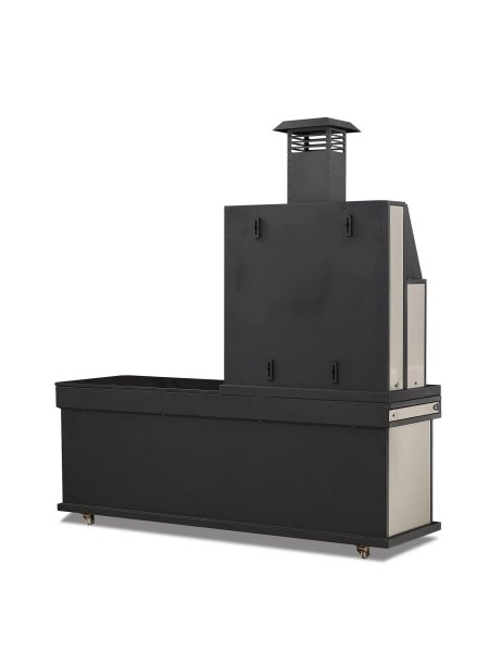 Barbecue cuisine d'été Vulcain medium chromé