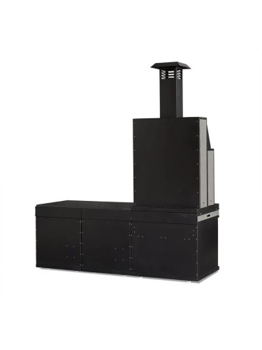 Barbecue cuisine d'été Vulcain medium chromé