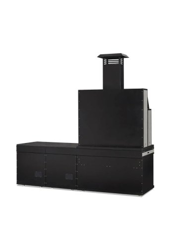 Barbecue cuisine d'été Vulcain medium chromé