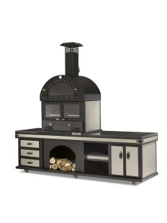 Barbacoa Dionysos grande cromada 2