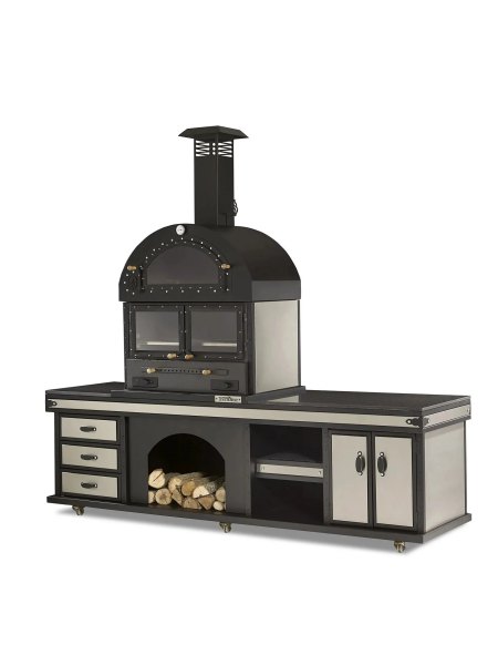 Barbecue cuisine Dionysos large chromé