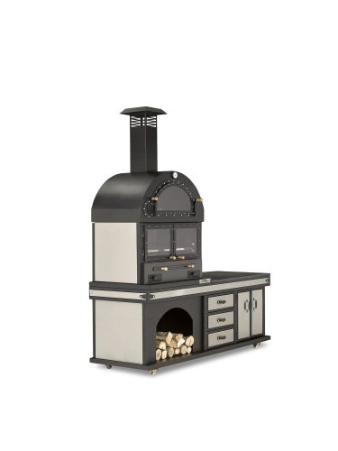 Barbecue cuisine Dionysos medium chromé