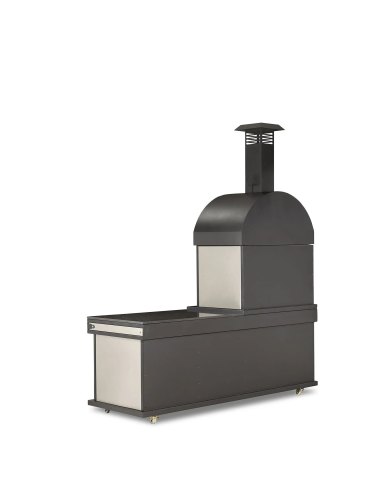 Barbecue cuisine Dionysos medium chromé