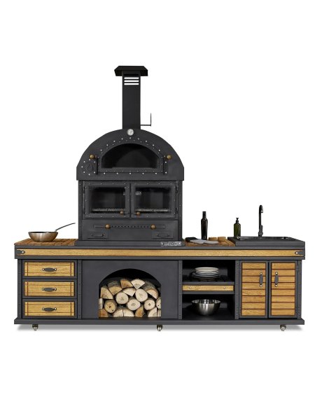 Barbecue cuisine Dionysos Large + évier