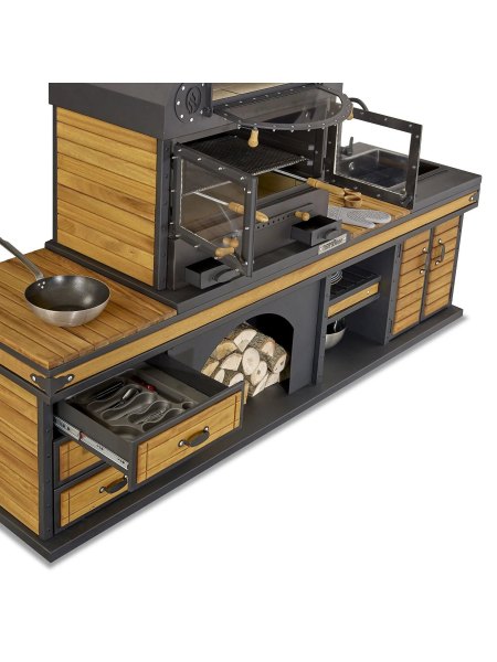 Barbecue cuisine Dionysos Large + évier